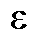 lowercase epsilon